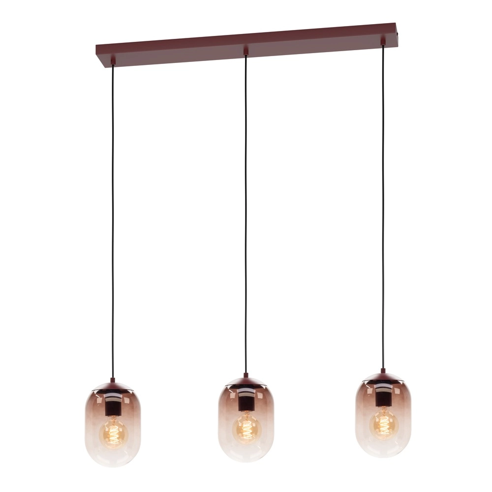 Design-Pendellampe Lequile 3-Licht