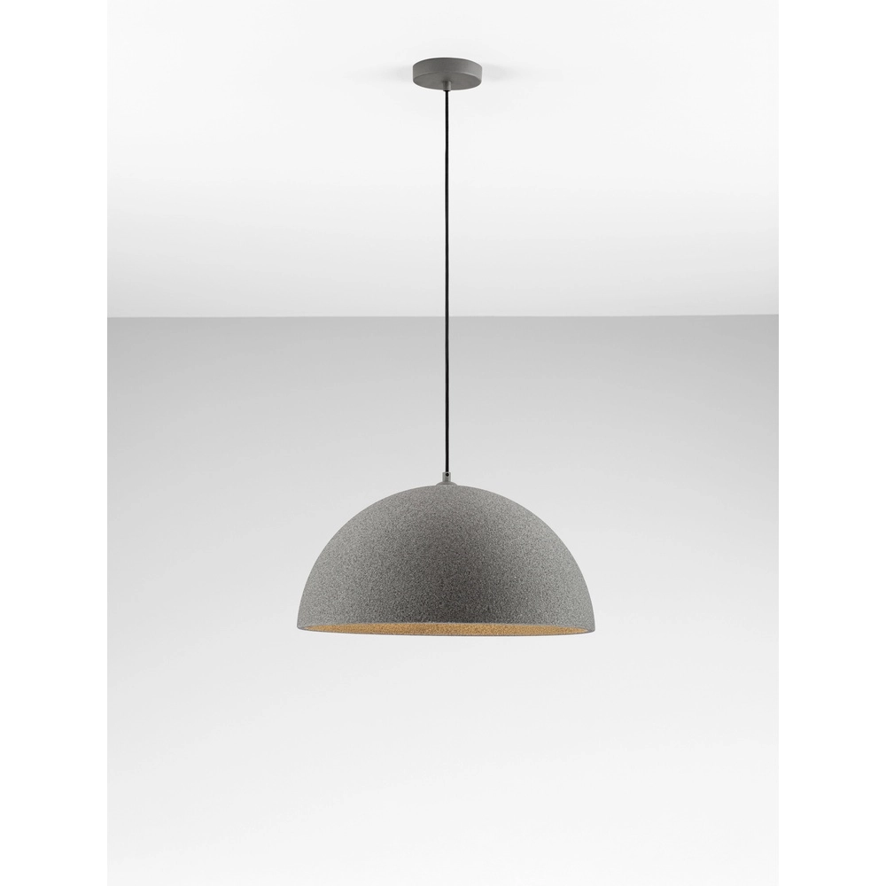 Pendelleuchte Starla grau Ø 50cm