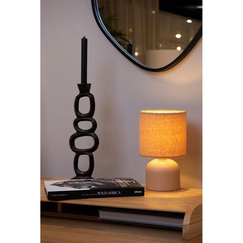 Tischlampe Woolly Ockergelb Lucide 5411212105899