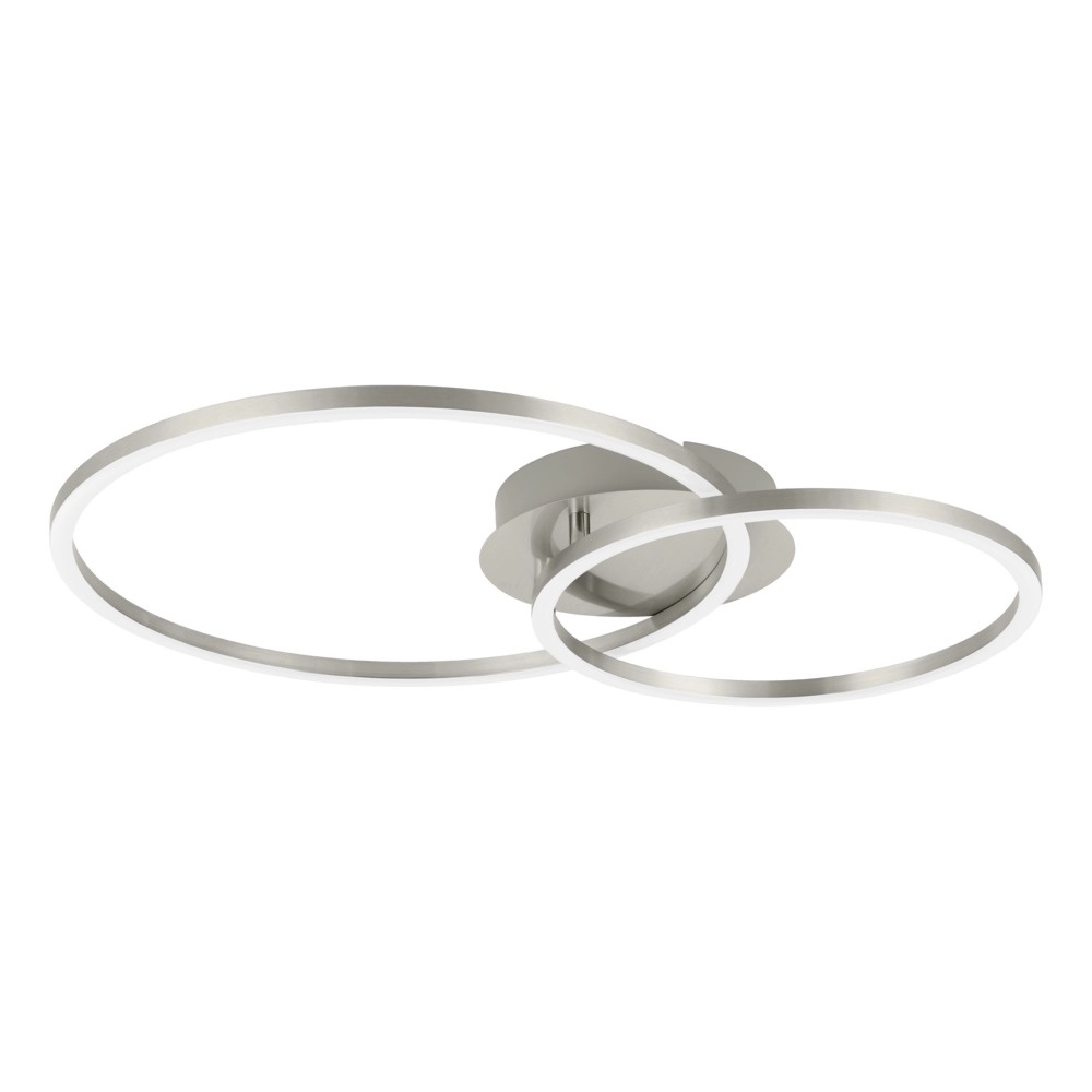 Design-Deckenleuchte Palmaves 2 Nickel