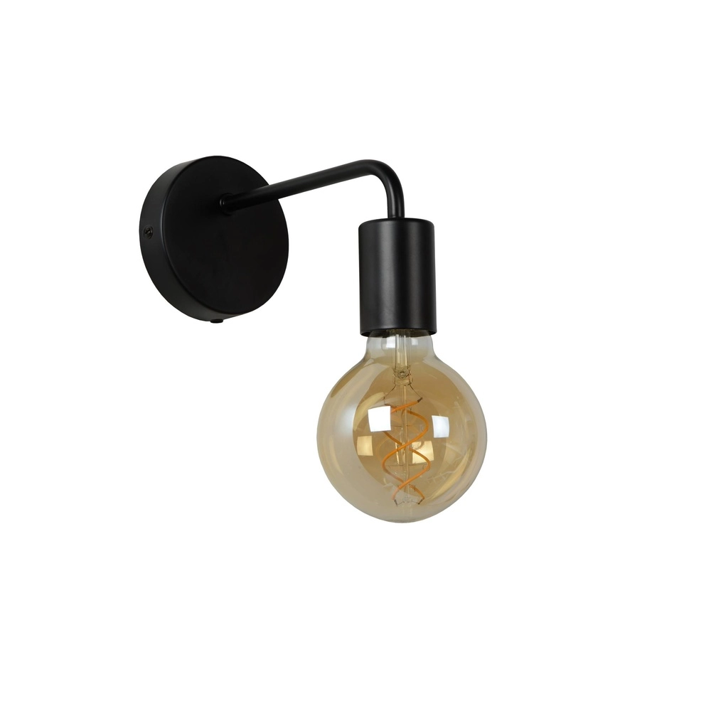 Schwarze Wandlampe Scott Konstruktion