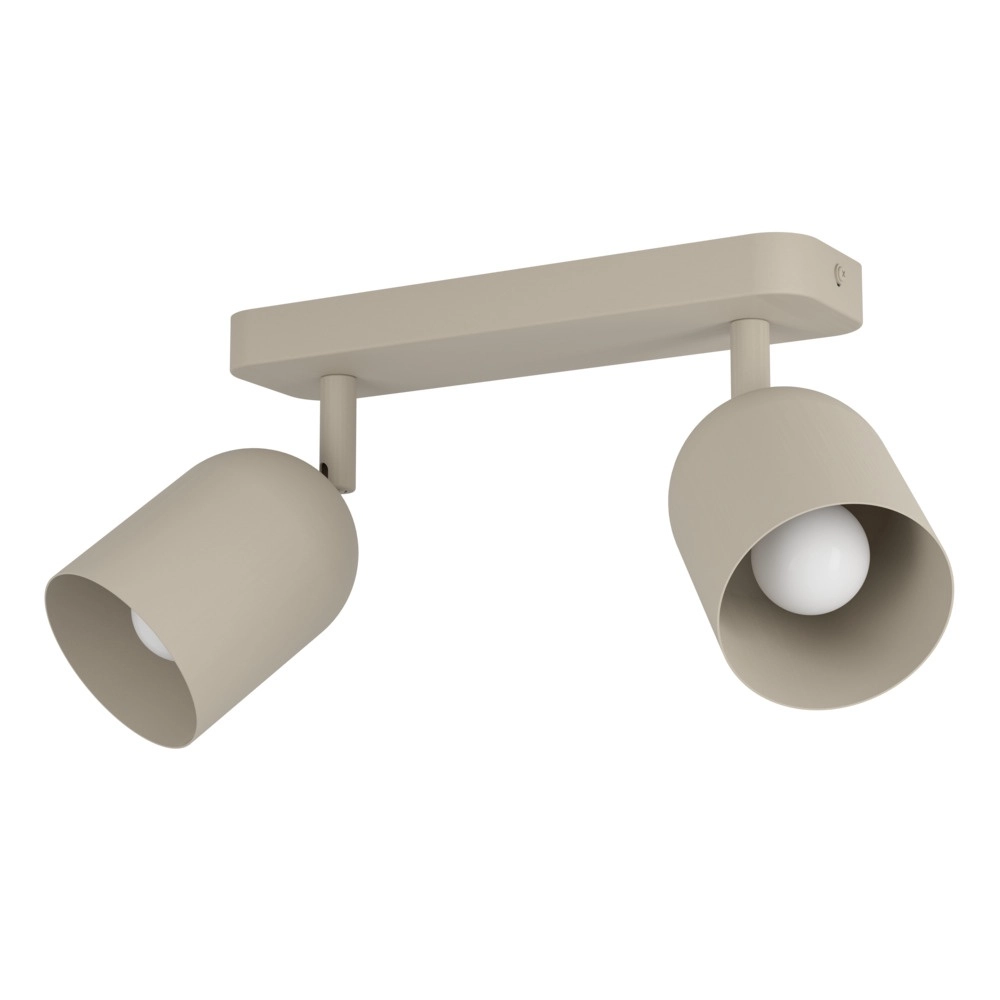 Design-Deckenstrahler Tilston 2-hell sandbraun