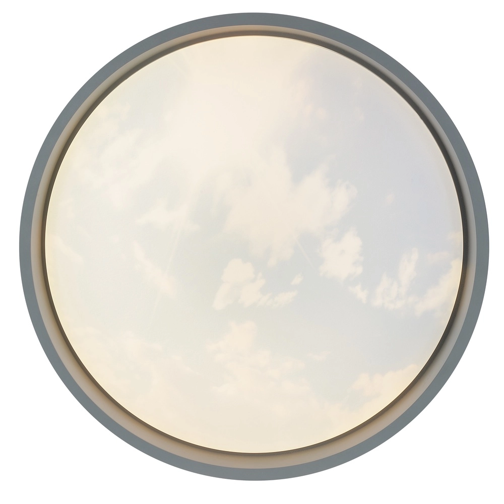 Deckenlicht Sky-Dream Weiß mit grauem Ø 39 cm Brilliant 4004353473982