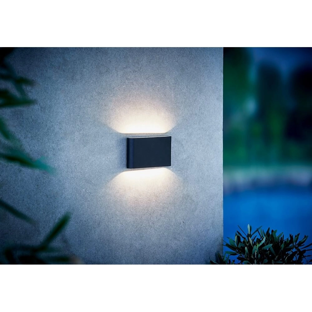 Schlanke Design-Wandleuchte Kinver schwarz 17,5cm Nordlux 5701581342880