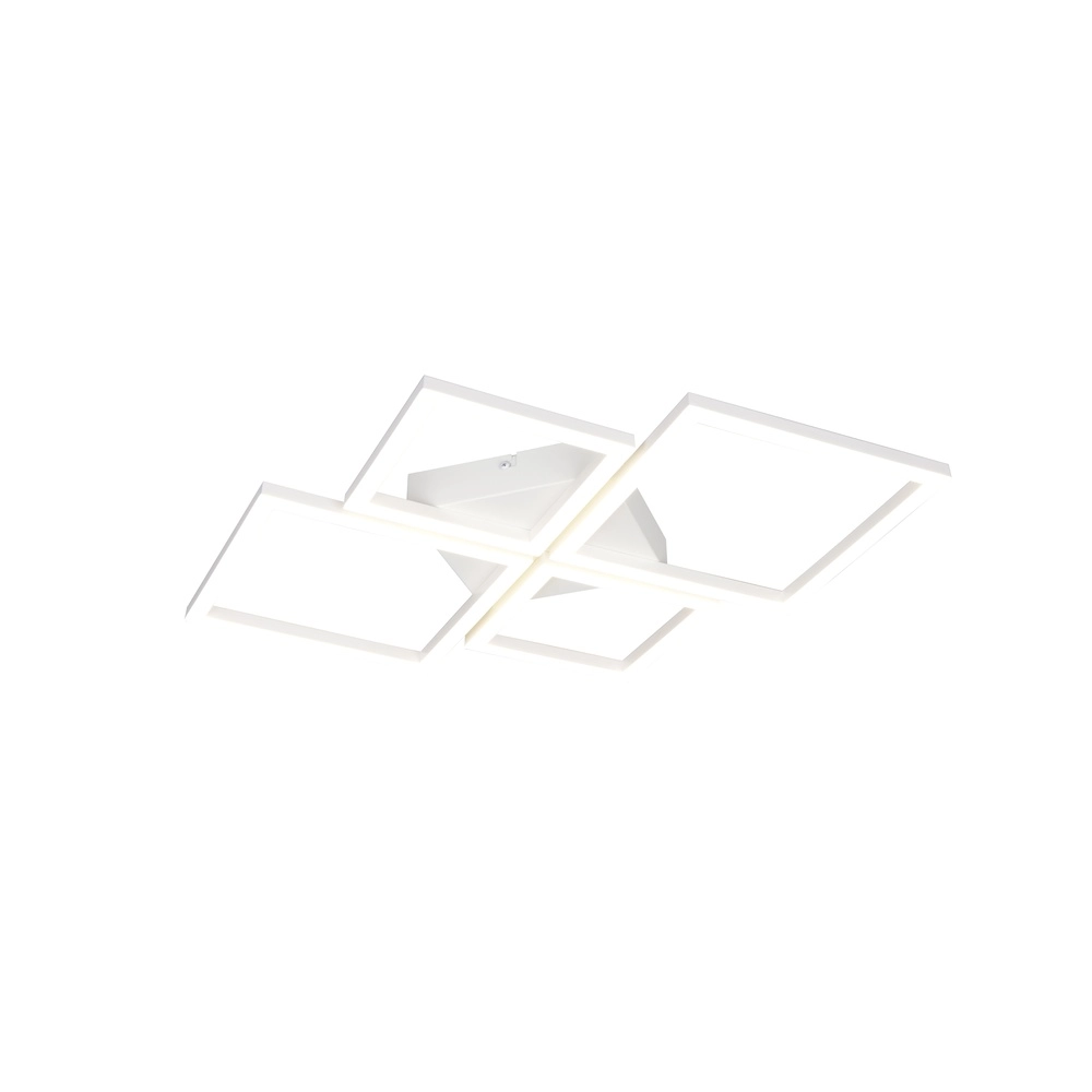 Moderne Deckenlampe Quilo Quadratweiß