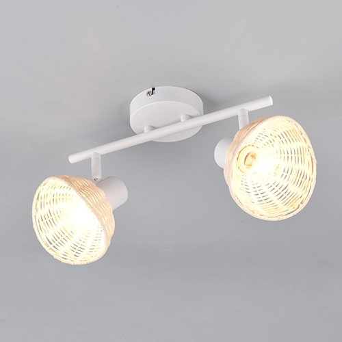 Deckenlampe Calvi Doppelweiß