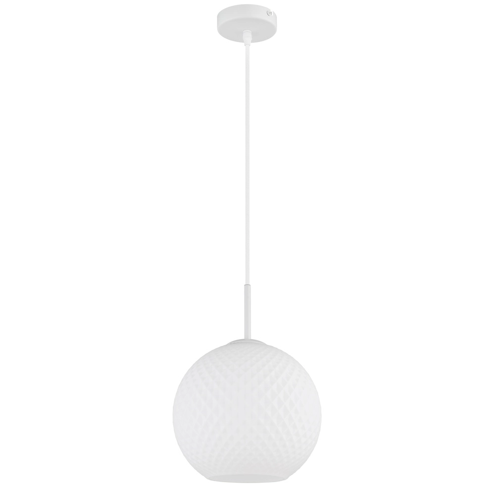 Desing-Pendellampe Andre Weiß Globo 9007371580460