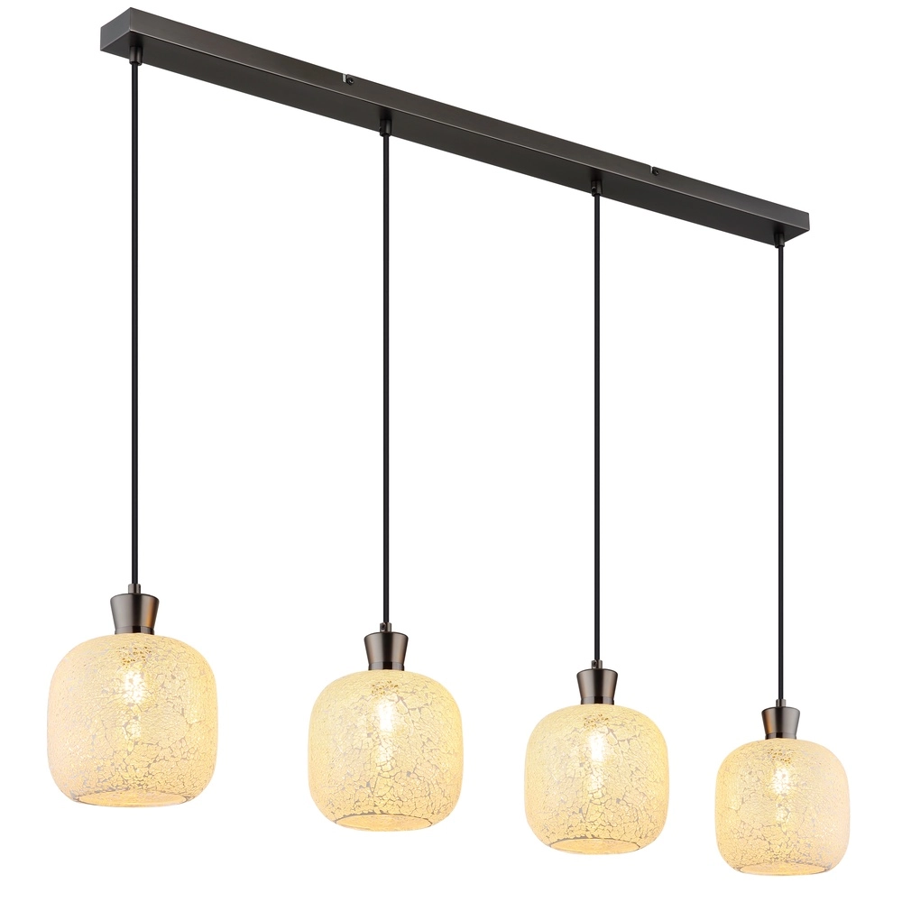 4-hellste Pendellampe Brokana Gunmetal