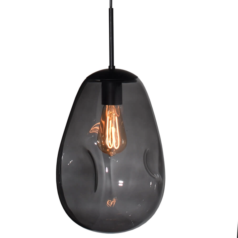 Hängelampe Lava 4x Rauchglas Ø 22,5cm Masterlight 8718121286099