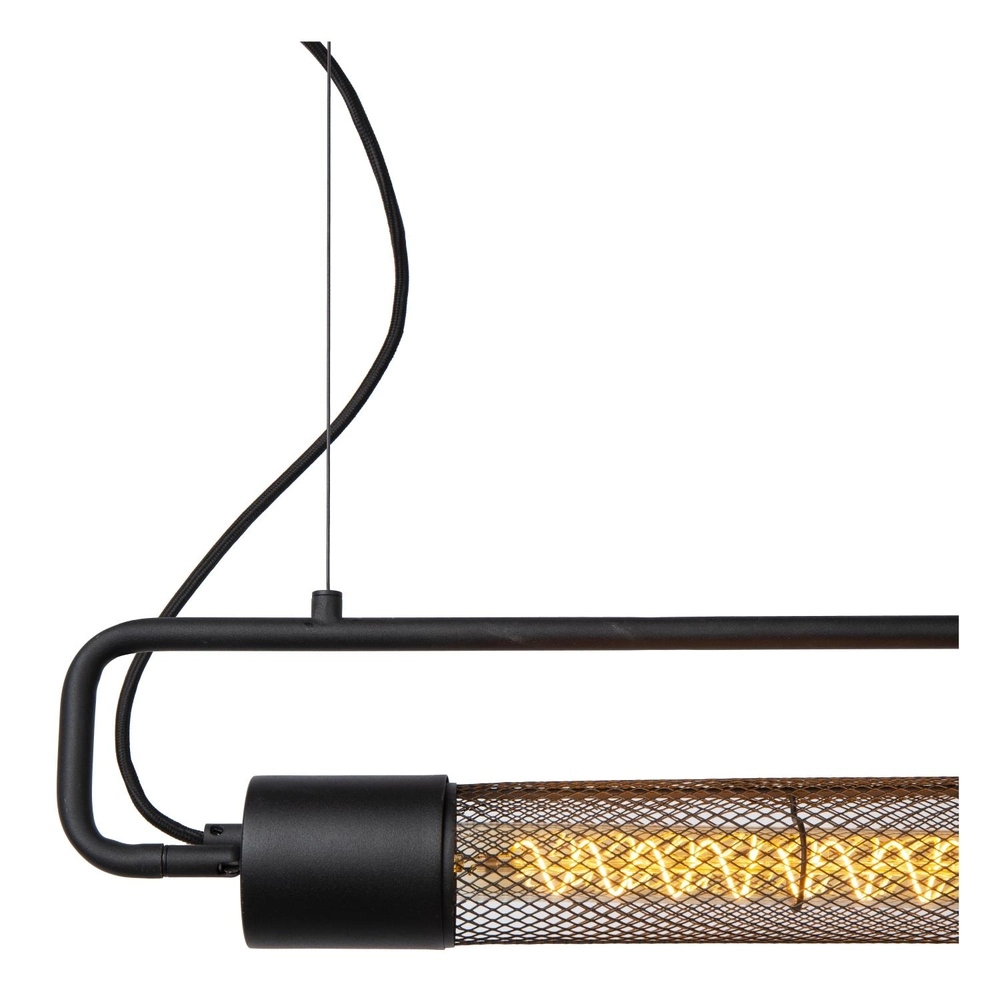 Design-Pendellampe Calixt Schwarz Lucide 5411212051479