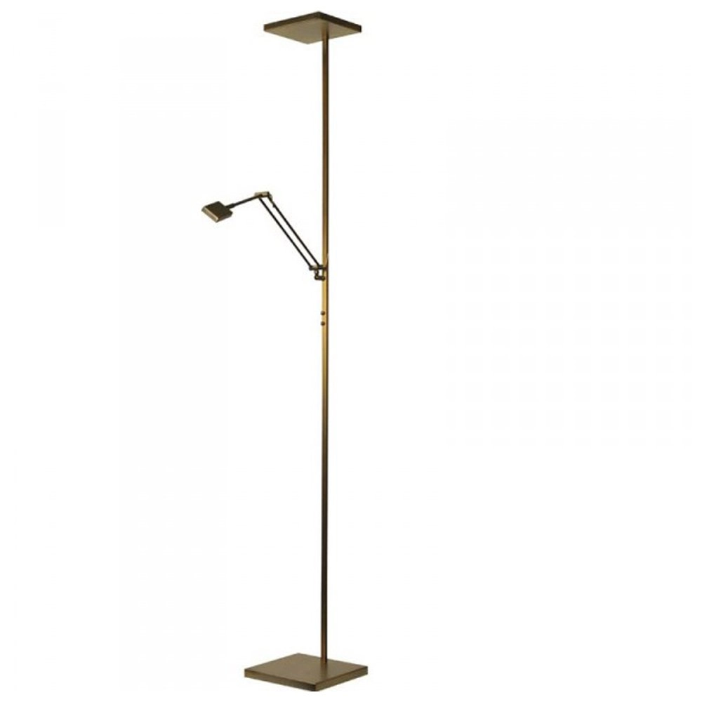 LED-Deckenfluter Denia 1 2 Lights 185 cm Bronenbruin