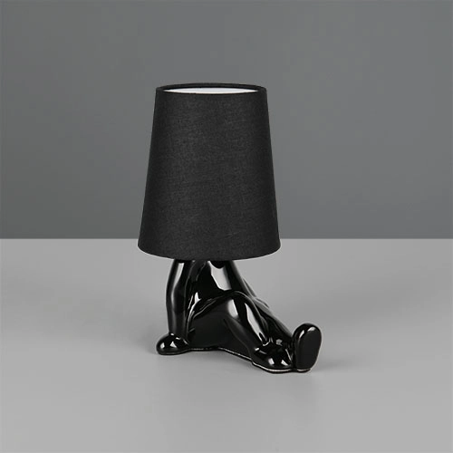 Tischlampe Huma Schwarz Trio 4017807682533