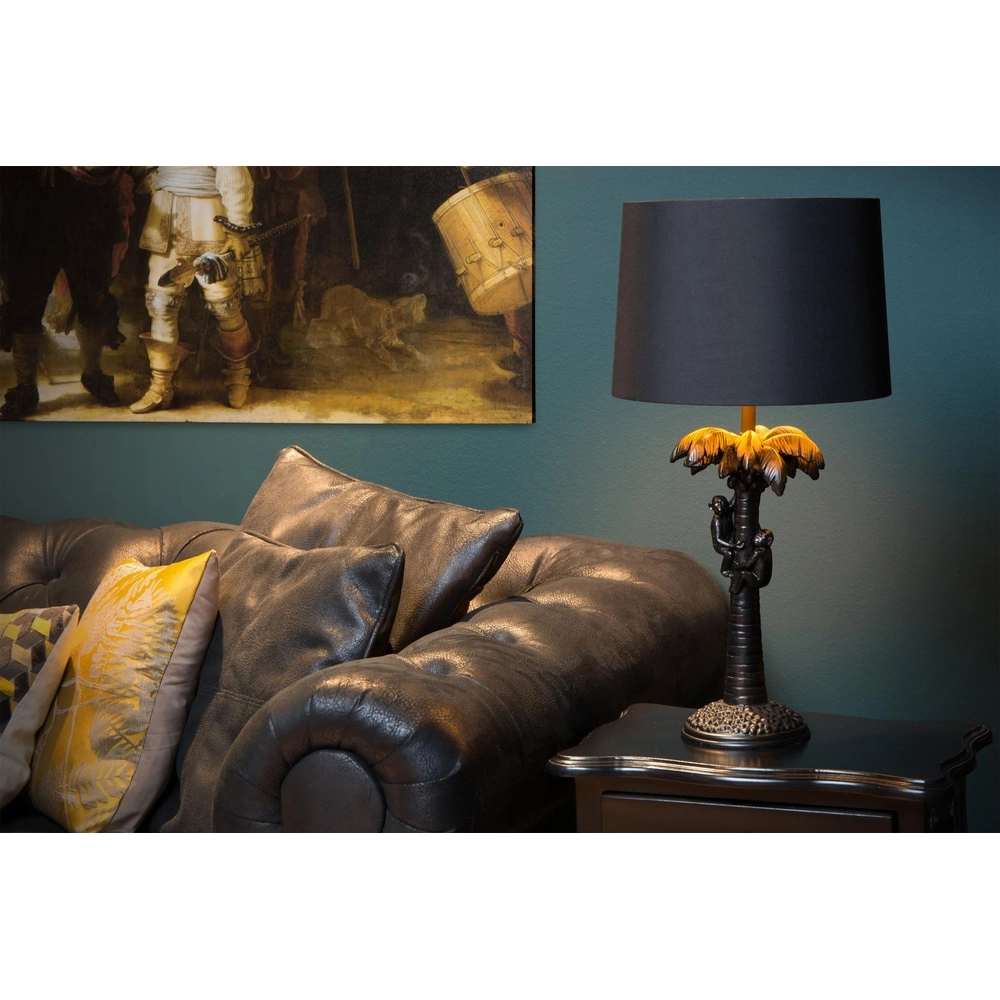 Tischlampe Extravaganza Coconut Schwarz Lucide 5411212105257