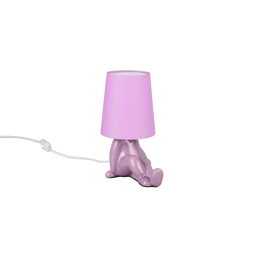 Tischlampe Huma Lila Trio 4017807682564