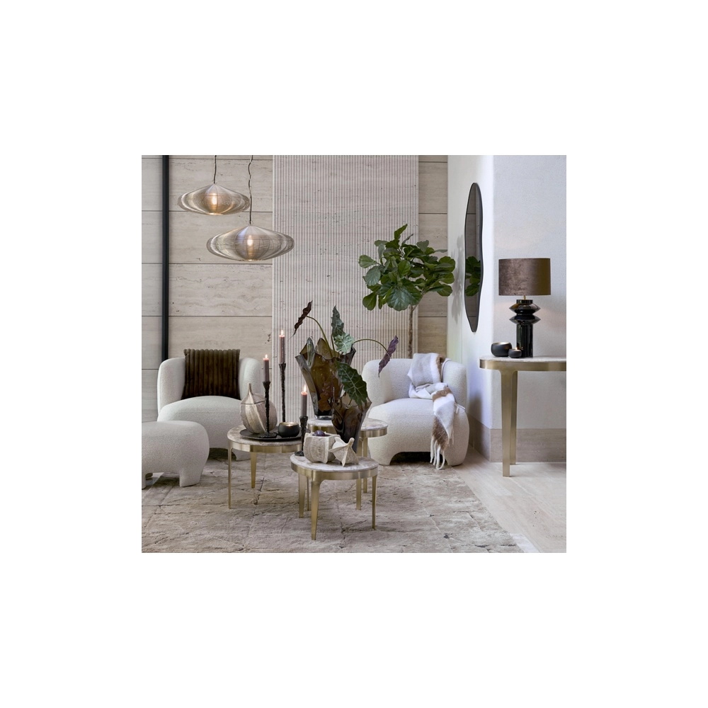 Pendellampe Bahoto gold Ø 51cm Light & Living 8717807706814