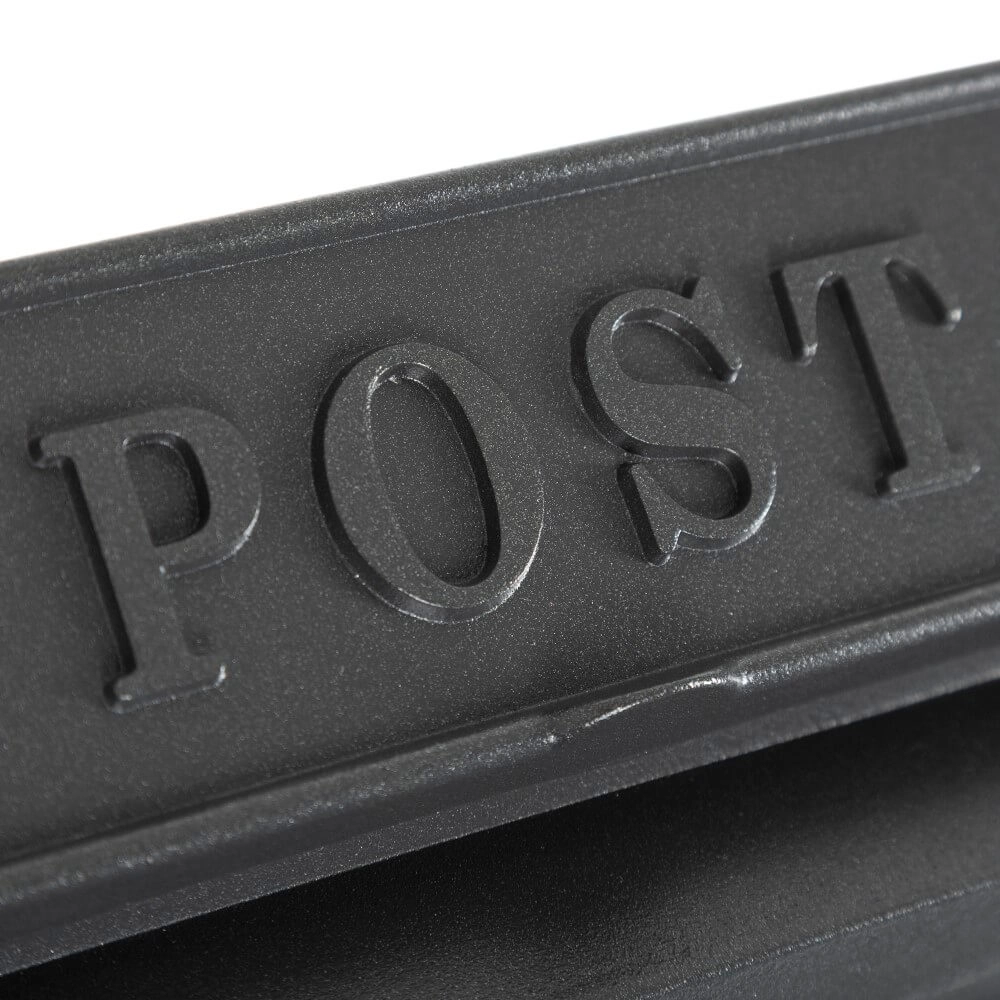 Anthrazitfarbener Briefkasten Postbox B6 KS 8714732171373
