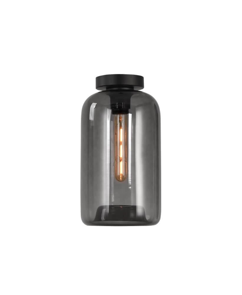 Deckenleuchte Botany Rauchglas