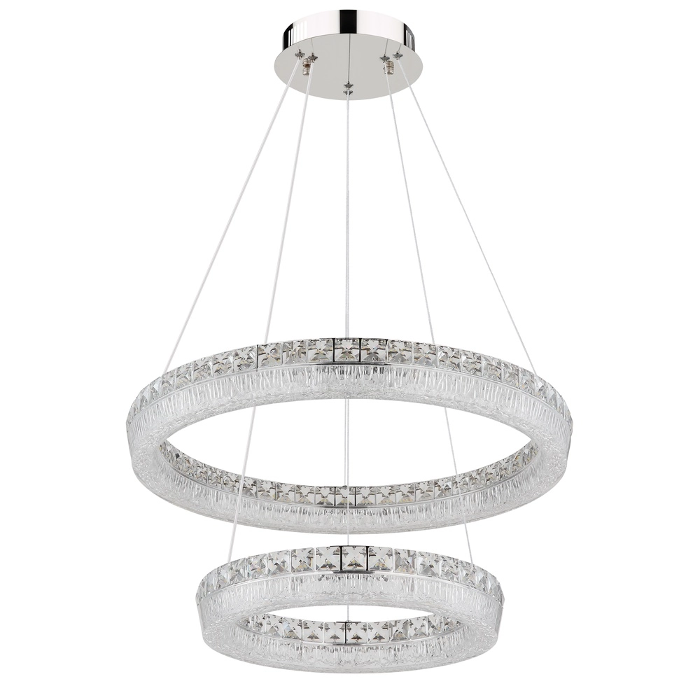 Pendellampe Laurel Chrom Ø 60cm Globo 9007371575770