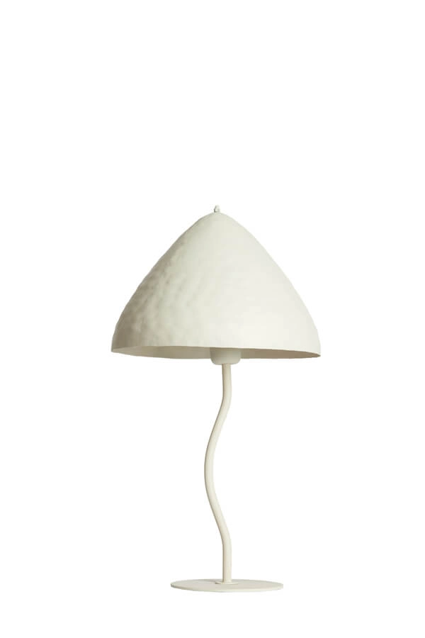 Tischlampe Elimo Ø 25cm x 50cm weiß Light & Living 8717807705176