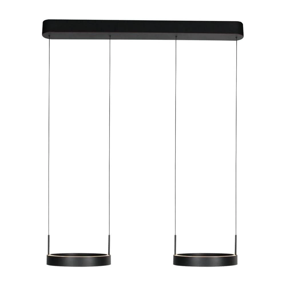 Moderne Pendelleuchte Mykty schwarz