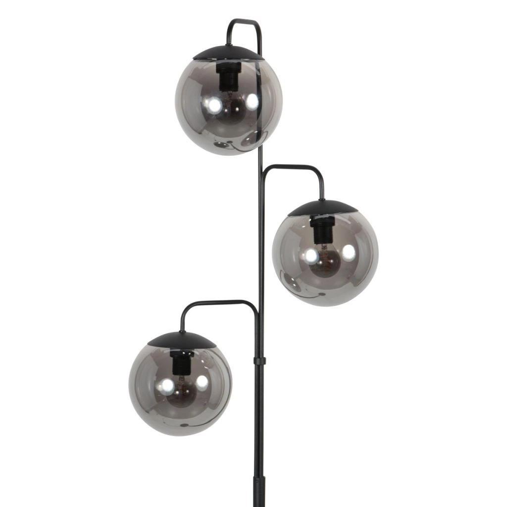 Stehlampe Bollique Schwarz Steinhauer 8712746184785