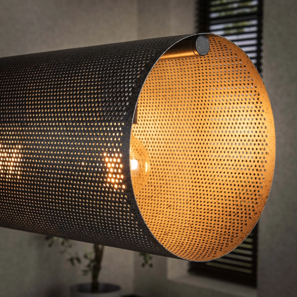 Horizontale Netz-Pendelleuchte Tubon 145 cm - 7x E27 Lyora 8716803512252