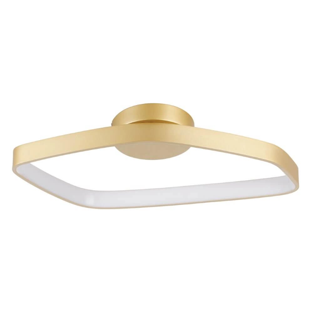 Goldene LED-Deckenleuchte Vallerosa