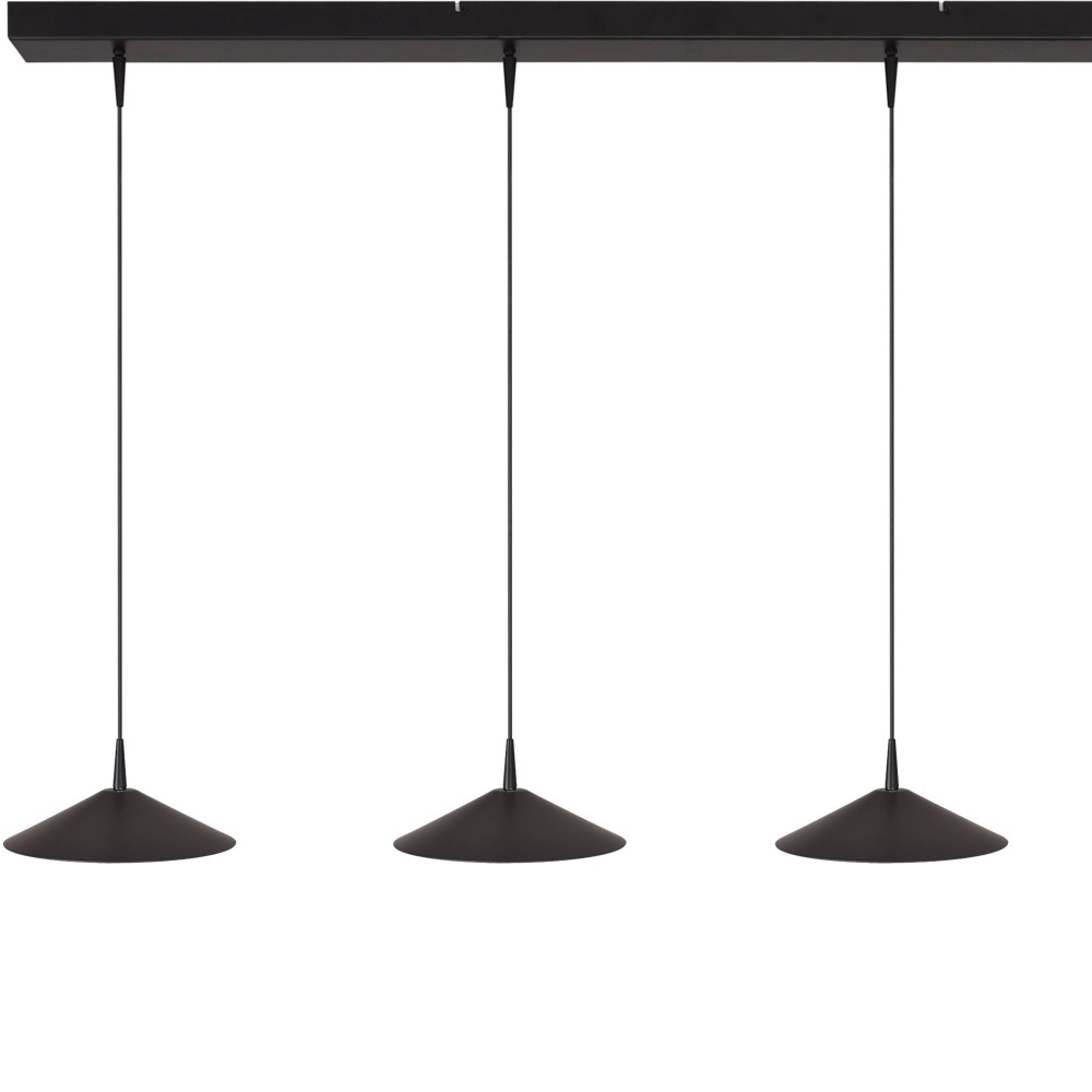 4-Licht Pendellampe Ceppo schwarz Ø 22 cm Masterlight 8718121358475