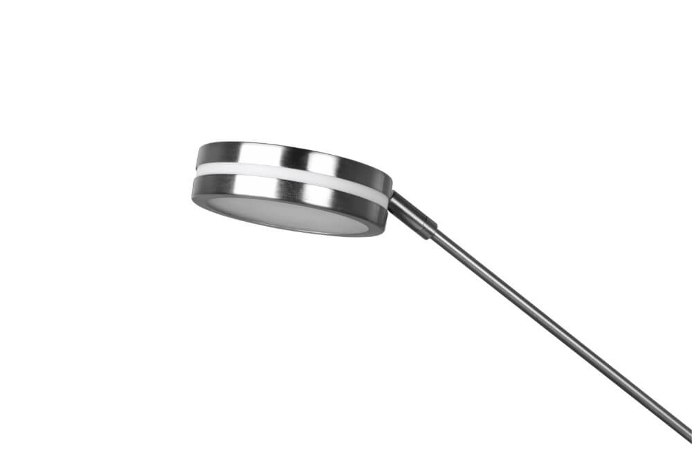 Große LED-Leseleuchte Franklin Edelstahl Trio 4017807525274