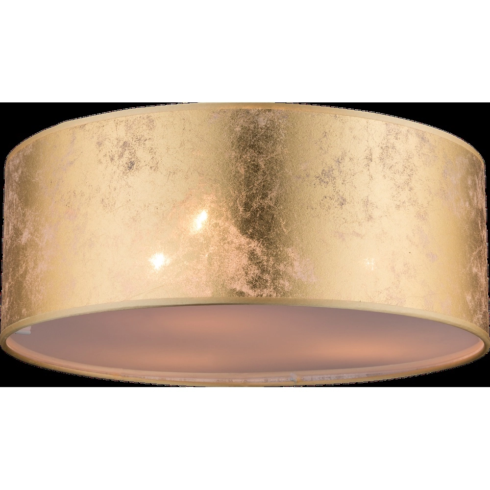 Deckenlampe Amy Nickel mit goldener Kappe Globo 9007371315499