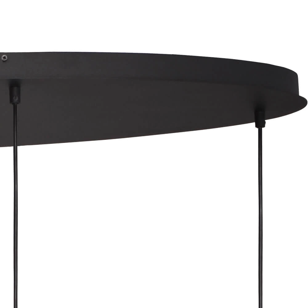 Hängelampe oval Lazise Oval 4x Ø 25cm gold Masterlight 8718121303123