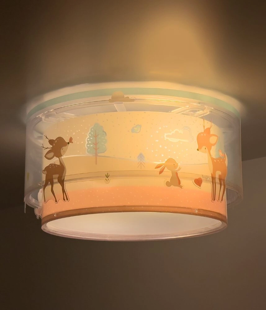 Deckenleuchte für das Kinderzimmer Loving Deer Rosa Dalber 8420406003252