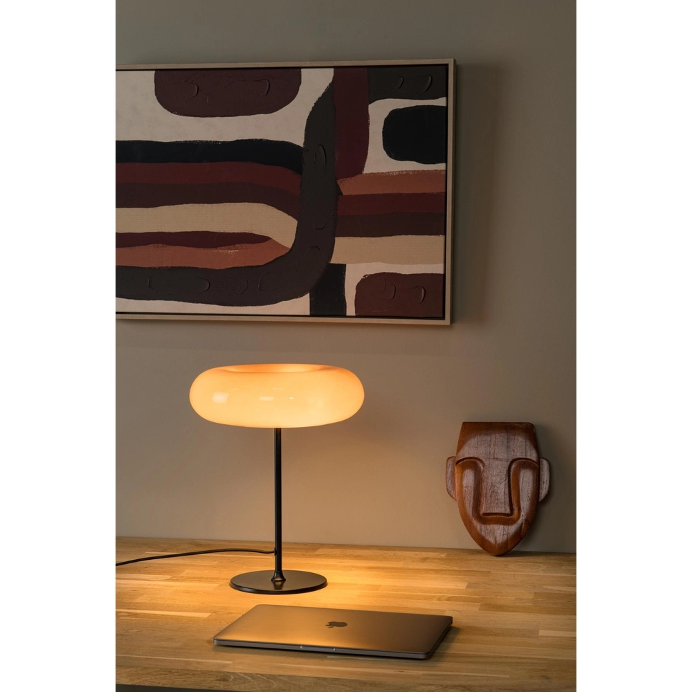 Tischlampe Sentino Ø 30cm orange Lucide 5411212106360