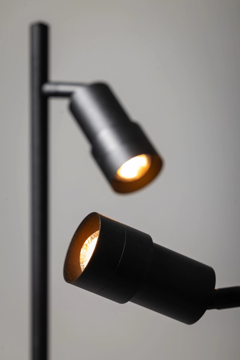 Doppelte LED-Leselampe Liam Schwarz ETH 8720195310662