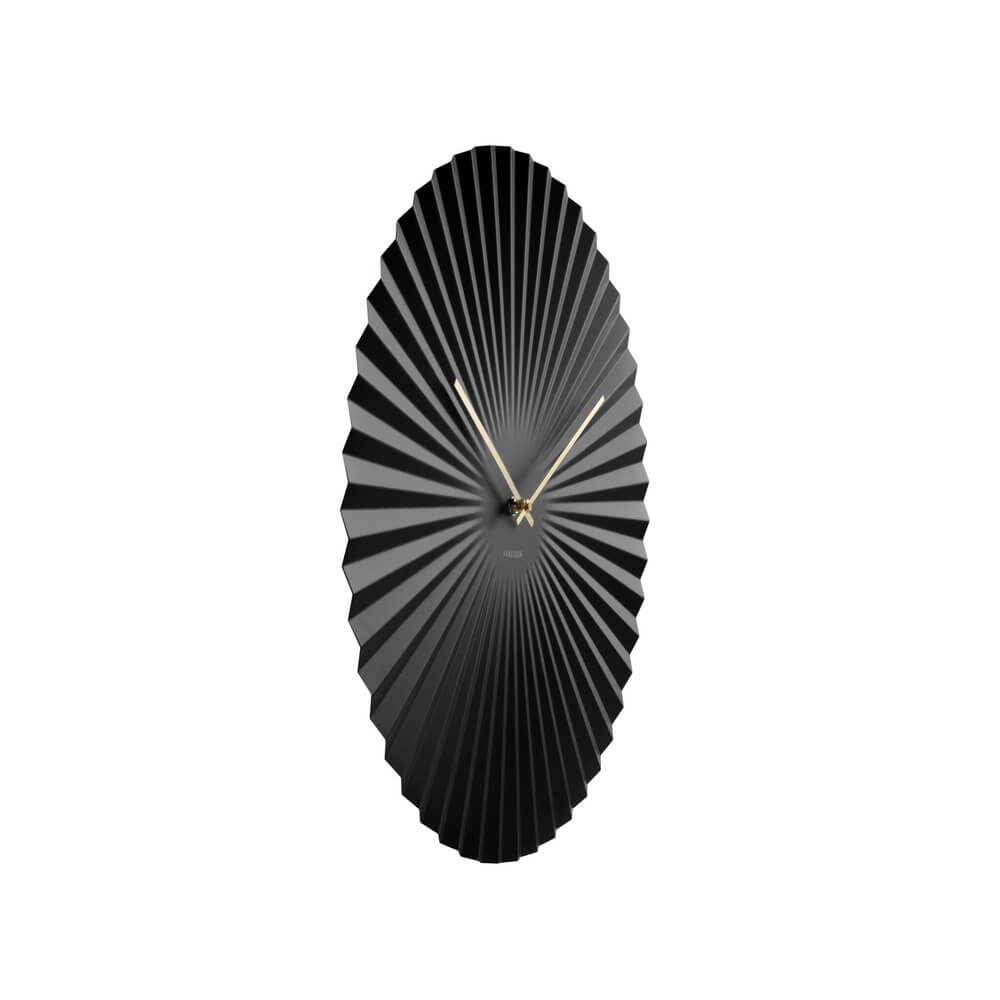 Wanduhr Sensu XL schwarz - Ø 50cm Karlsson 8714302613562