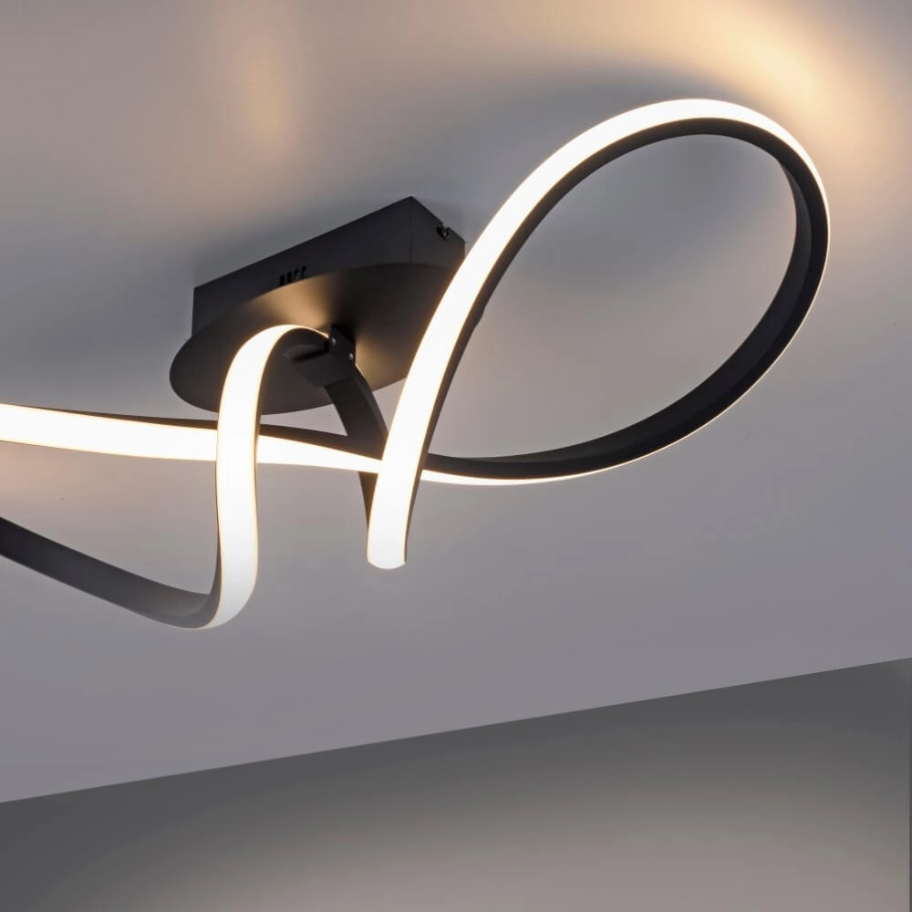 Designer-Deckenleuchte Maria Schwarz Just Light 4043689975777