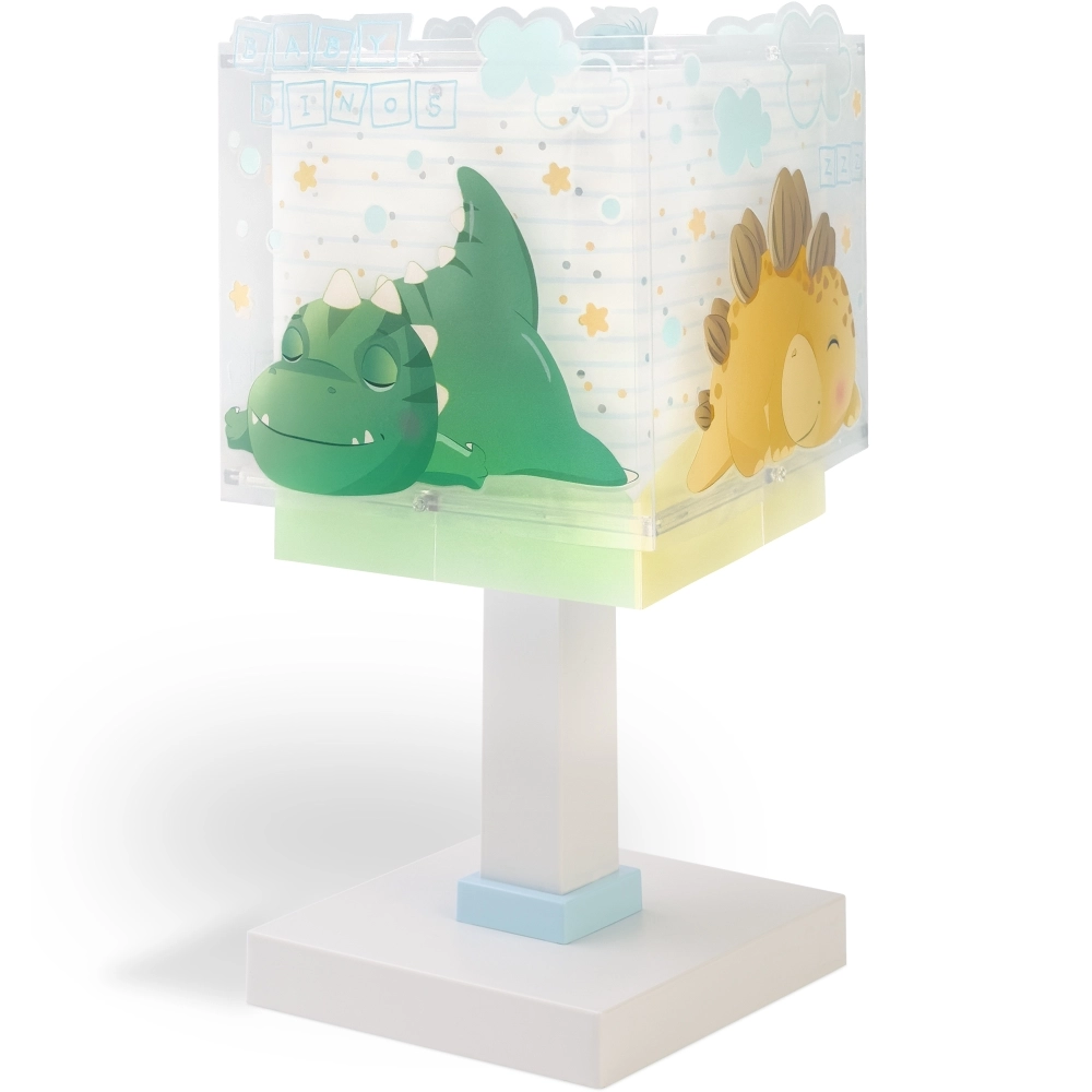 Tischlampe Baby Dinos blau Dalber 8420406634517