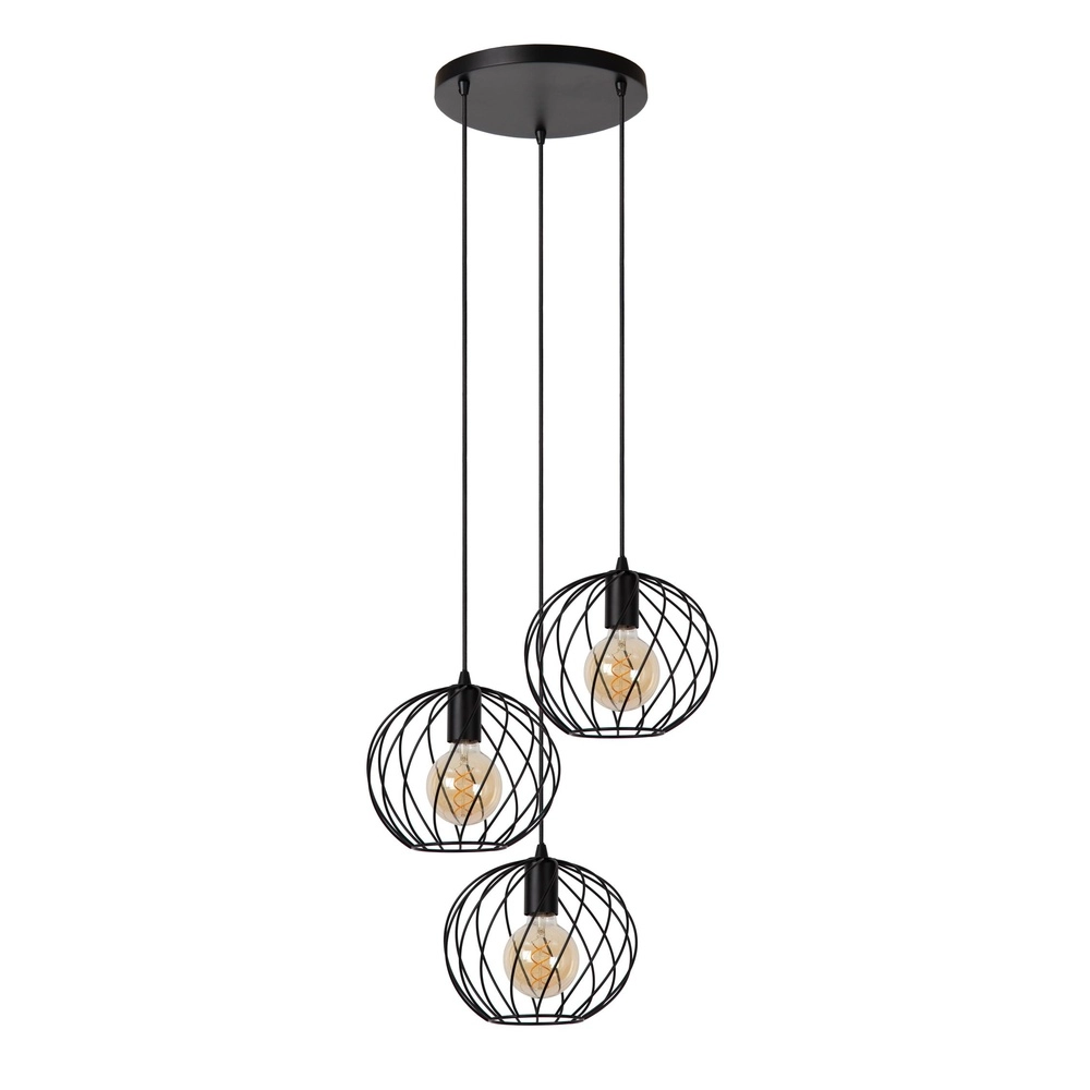 Pendellampe Danza Ø 50 cm schwarz