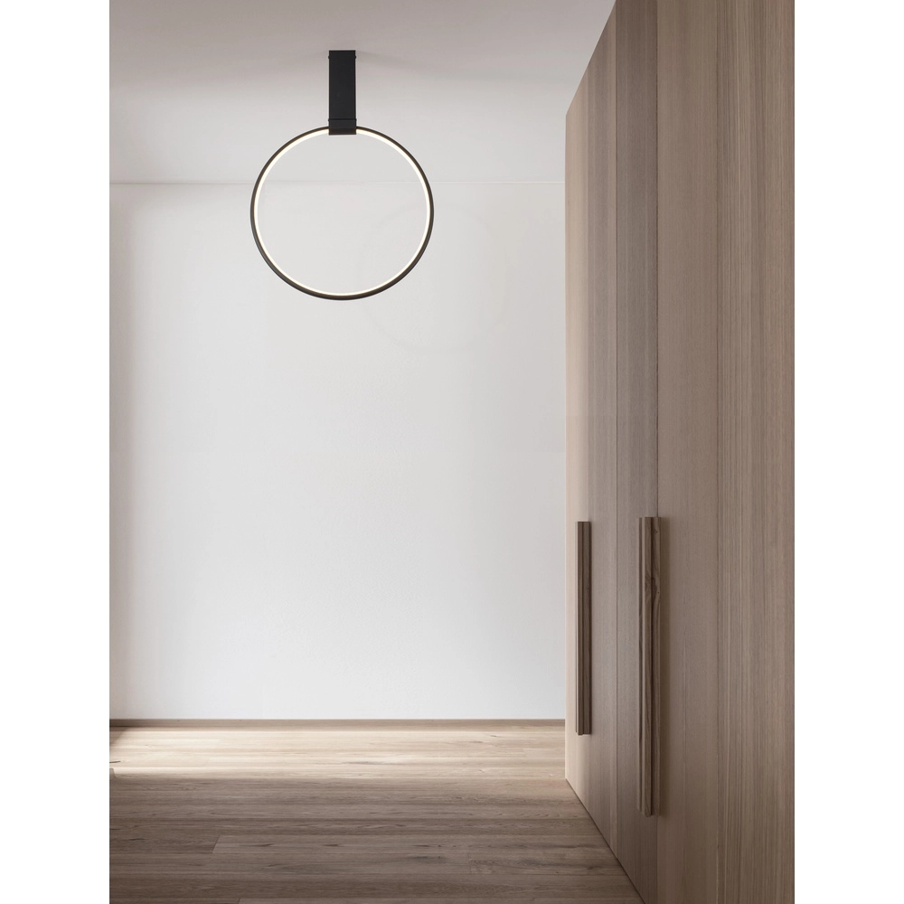 Design-Deckenleuchte Garve schwarz Ø 40cm Lyora 5212017431790