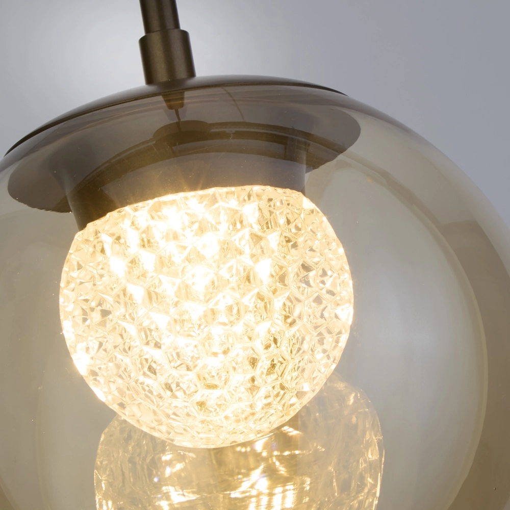Design-Pendellampe Solis Bronze Ø 20 cm Searchlight 5,05342E+12