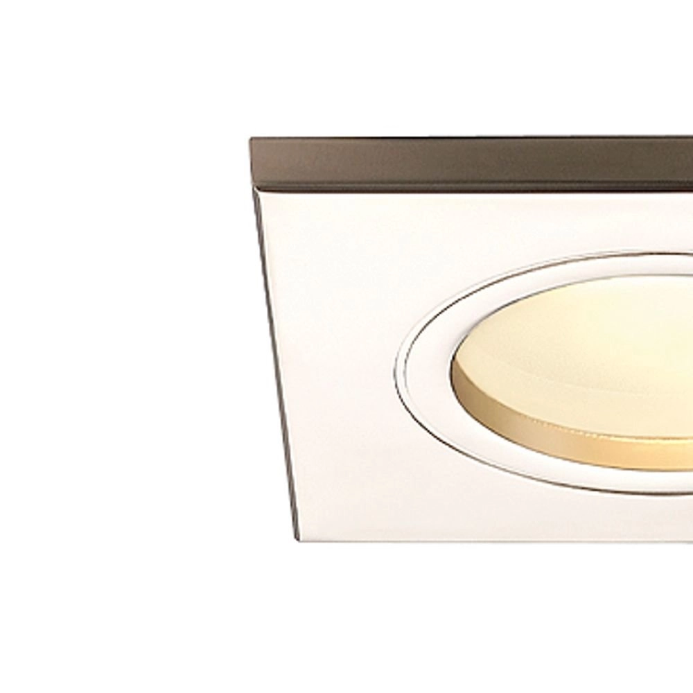 Einbaustrahler Dolix Out GU10 Square Für Buiten Titan SLV 4024163194891