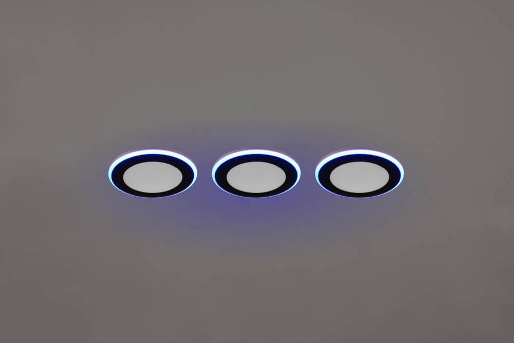 Schwarze Einbaustrahler Argus 3er-Set Trio 4017807574517