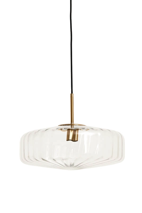 Pendelleuchte Pleat gold Ø40cm Light & Living 8717807687823