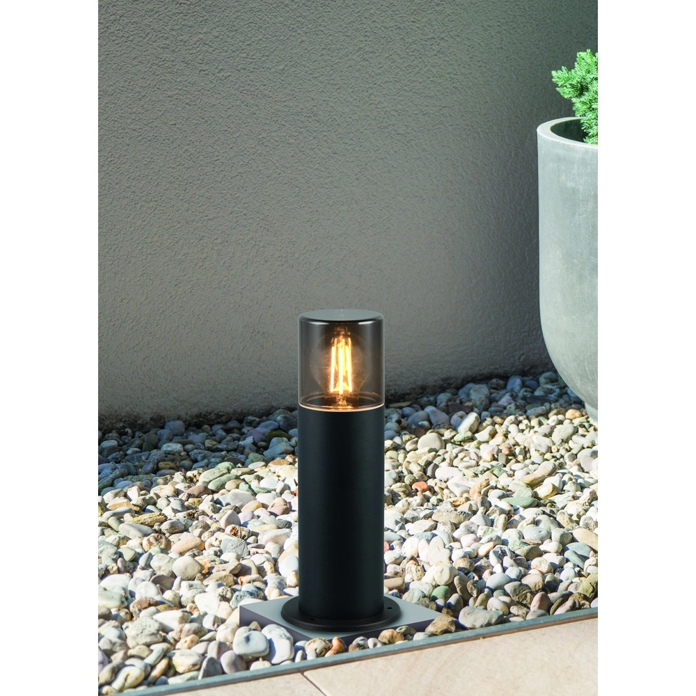 Gartenleuchte Hoosic schwarz 30cm Trio 4017807603606