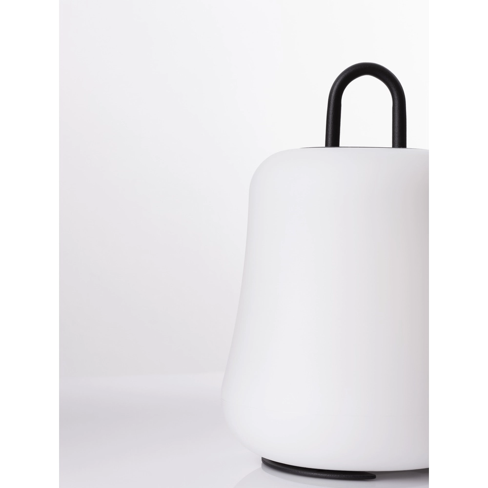 Tischlampe Jigra Wiederaufladbares Anthrazit mit Weiß Lyora 5212017434883