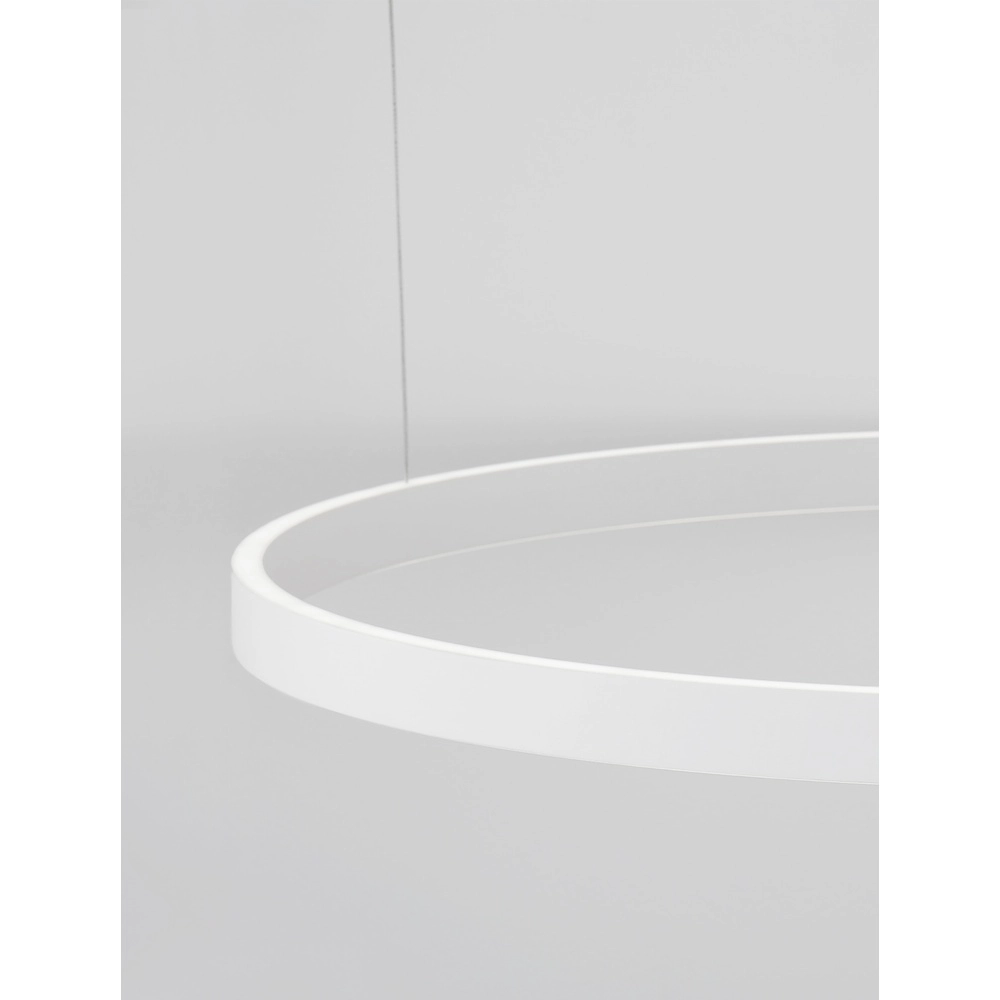 Design-Pendelleuchte Elowen weiß Ø 98cm Lyora 5212017439123