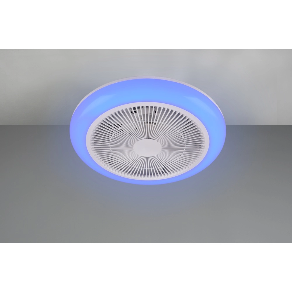 Designventilator Holmsund weiße Ø 46cm mit RGB-Funktion Trio 4017807688665