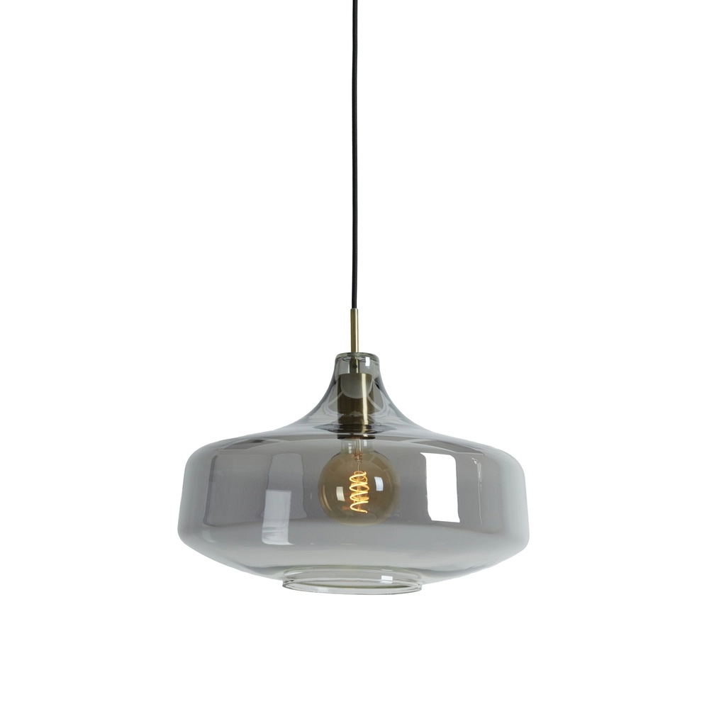 Rauchglas-Pendellampe Solna Ø 39,5 cm Light & Living 8717807680220