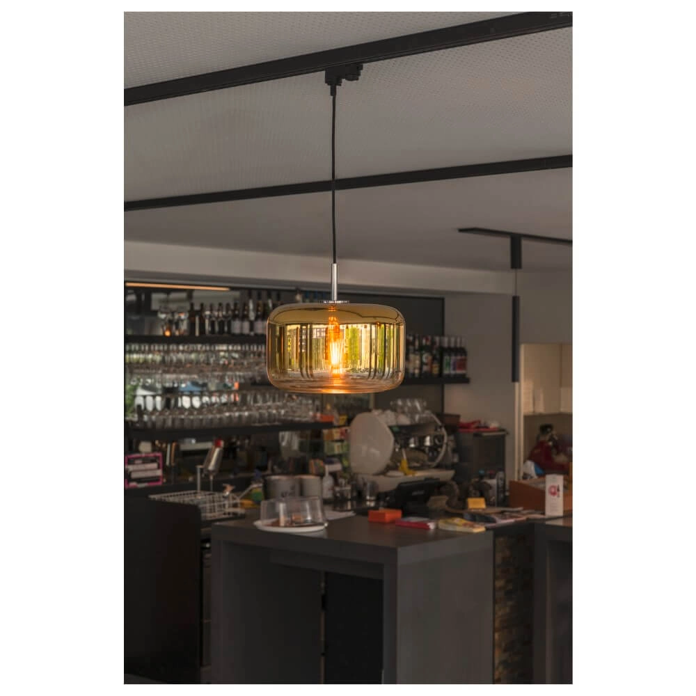 Pendelleuchte aus Glas Pantilo Goldglas - Ø28cm SLV 4024163266437