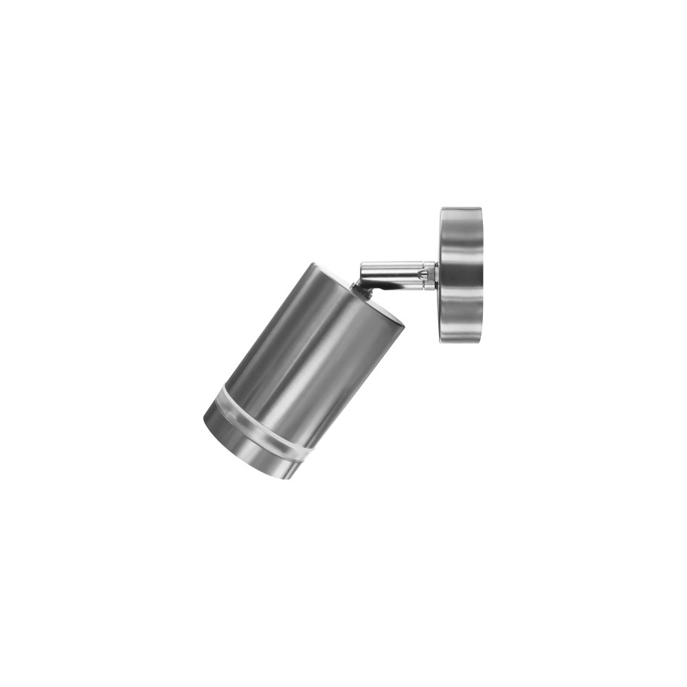 Richtungswand-Spot Opden Edelstahl – 1x GU10 Lyora 5055788285724